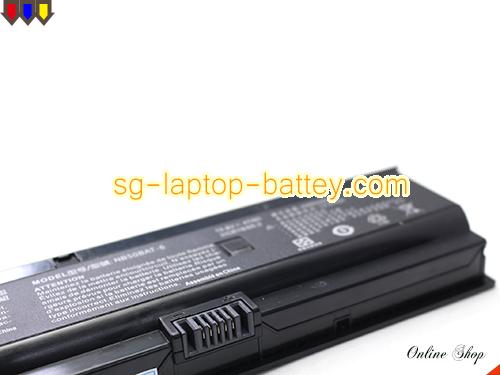  image 5 of Genuine CLEVO NB50BAT6 Laptop Battery NB50BAT-6 rechargeable 4300mAh, 47Wh Black In Singapore