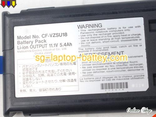  image 5 of Genuine PANASONIC CFVZSU18AW Laptop Battery CF-VZSU18AW rechargeable 5400mAh, 5.4Ah Metallic Blue In Singapore