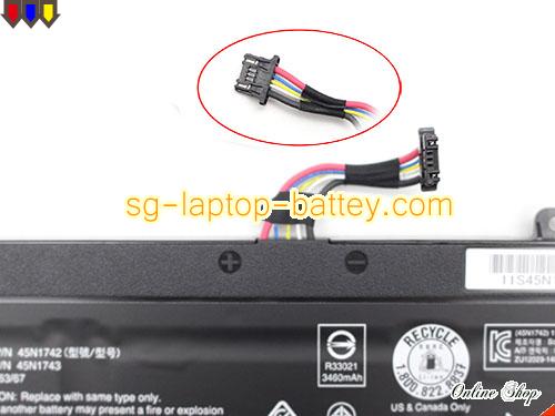  image 5 of Genuine LENOVO 45N1741 Laptop Battery 45N1740 rechargeable 3900mAh, 44Wh Black In Singapore