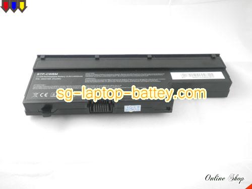  image 5 of Replacement MEDION 40026270 Laptop Battery BTP-CVBM rechargeable 4200mAh Black In Singapore