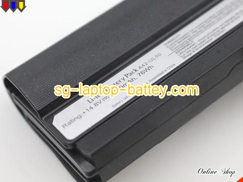  image 5 of Genuine ASUS A42-UL30 Laptop Battery A42-UL50 rechargeable 5200mAh Black In Singapore