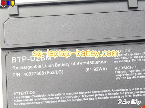  image 5 of Genuine MEDION BTP-CNBM Laptop Battery 40026269 rechargeable 4300mAh Black In Singapore
