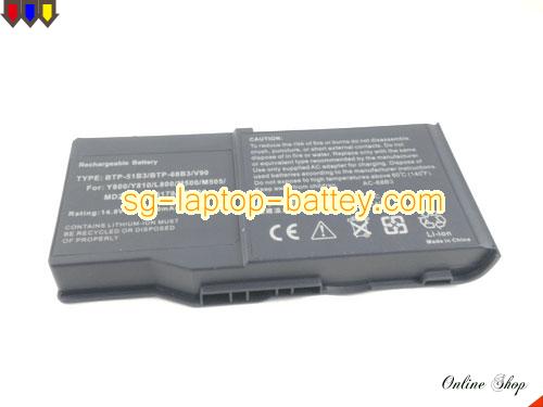  image 5 of Replacement LENOVO BTP-51B3 Laptop Battery BTP-68B3 rechargeable 4400mAh Blue In Singapore