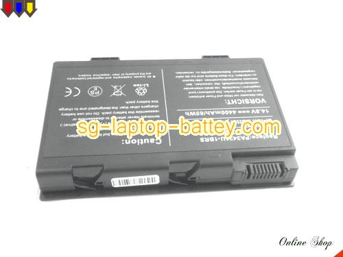  image 5 of Replacement TOSHIBA PA3421U-1BRS Laptop Battery PA3395U-1BAS rechargeable 4400mAh Black In Singapore