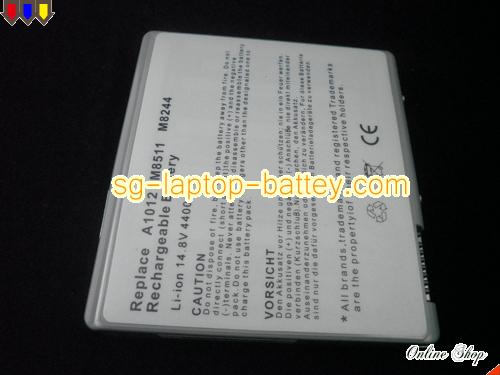  image 5 of Replacement APPLE M8244G Laptop Battery M8511 rechargeable 4400mAh Gray In Singapore