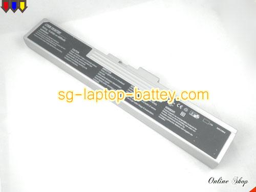  image 5 of Replacement MSI MS 1029 Laptop Battery MS 1032 rechargeable 4400mAh Silver In Singapore