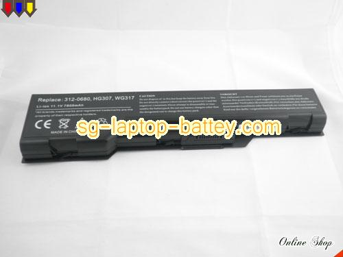  image 5 of Replacement DELL WG317 Laptop Battery XG510 rechargeable 7800mAh Black In Singapore