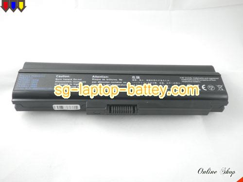  image 5 of Replacement TOSHIBA PA3595U-1BAS Laptop Battery PA3594U-1BAS rechargeable 6600mAh Black In Singapore