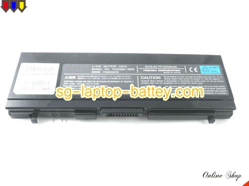  image 5 of Replacement TOSHIBA PABAS025 Laptop Battery TS-5205L rechargeable 6300mAh Black In Singapore