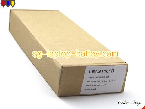  image 5 of Replacement ASUS AP22T101MT Laptop Battery 90-0A1Q2B1000Q rechargeable 4900mAh, 36Wh Black In Singapore